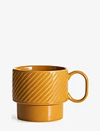 Coffee & More , tea mug - YELLOW