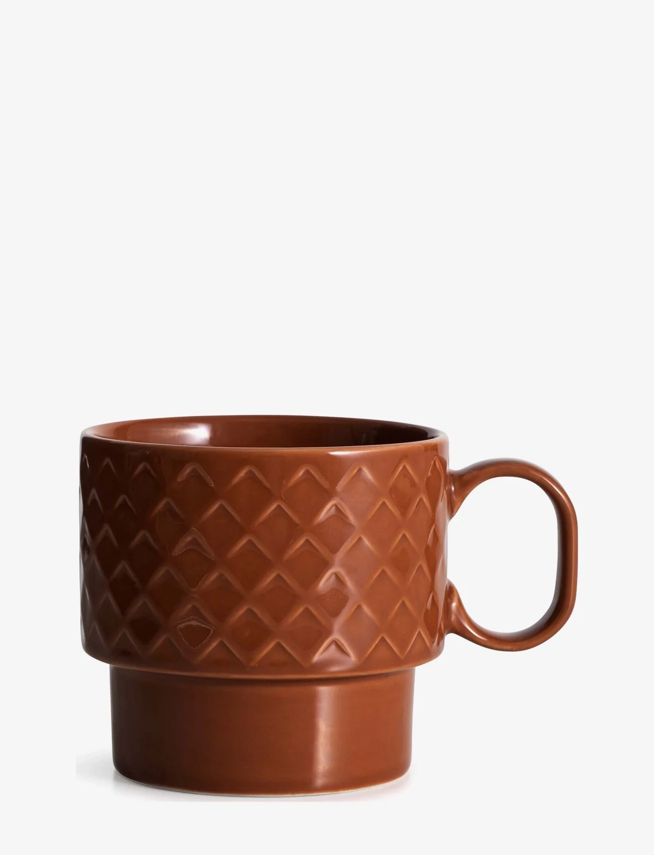 Sagaform - Coffee & More , tea mug - die niedrigsten preise - terrakotta - 0