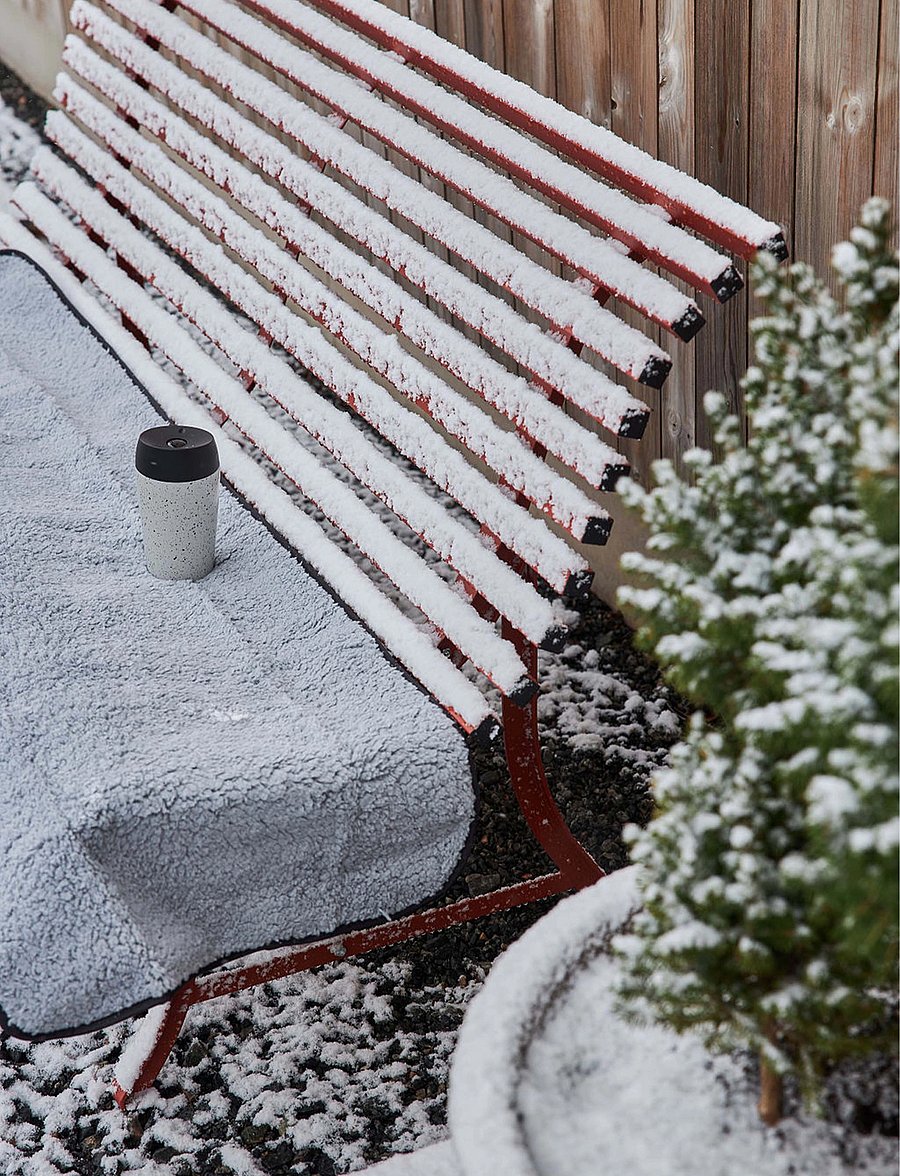 Sagaform - Blanket/sit pad - piknikutarvikud - grey - 0