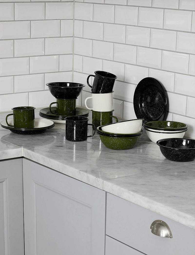 Sagaform - Doris emaljmugg - osta hinna alusel - beige - 4