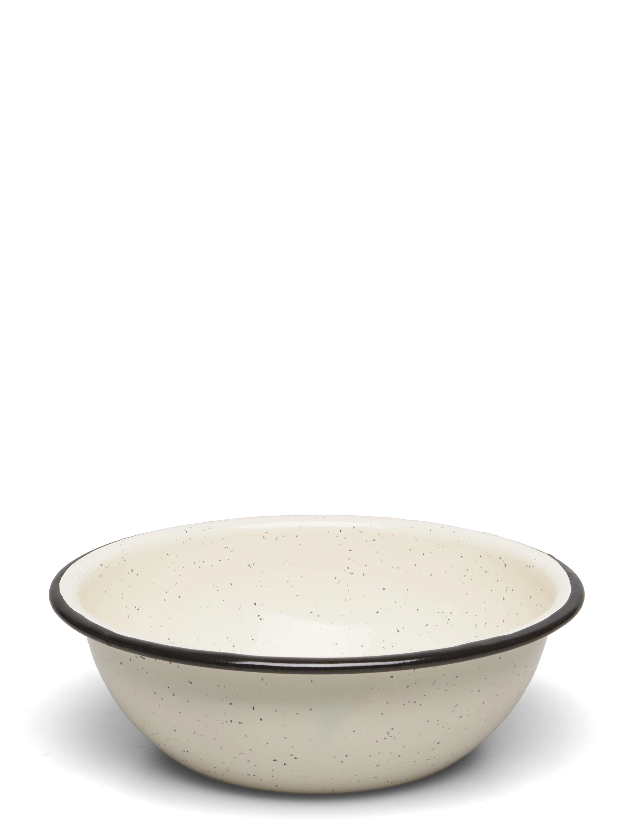 SAGAFORM Doris Emaljeskål Beige - One Size - Unisex