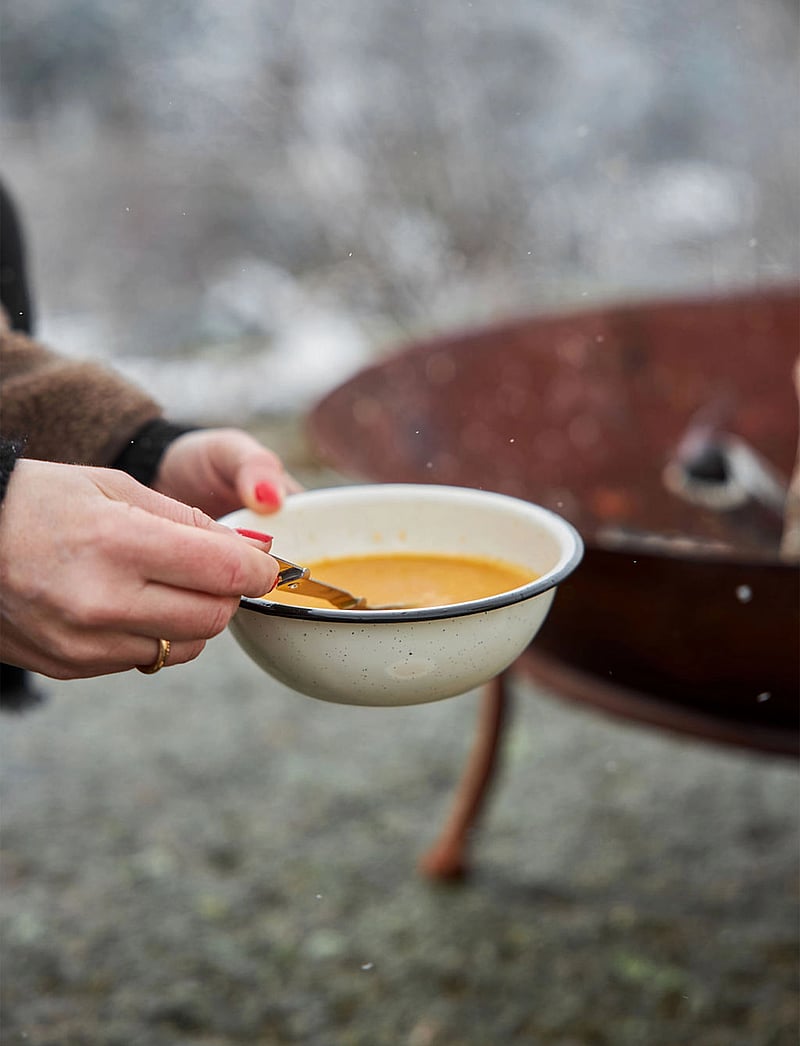 Sagaform - Doris emaljskål - die niedrigsten preise - beige - 1