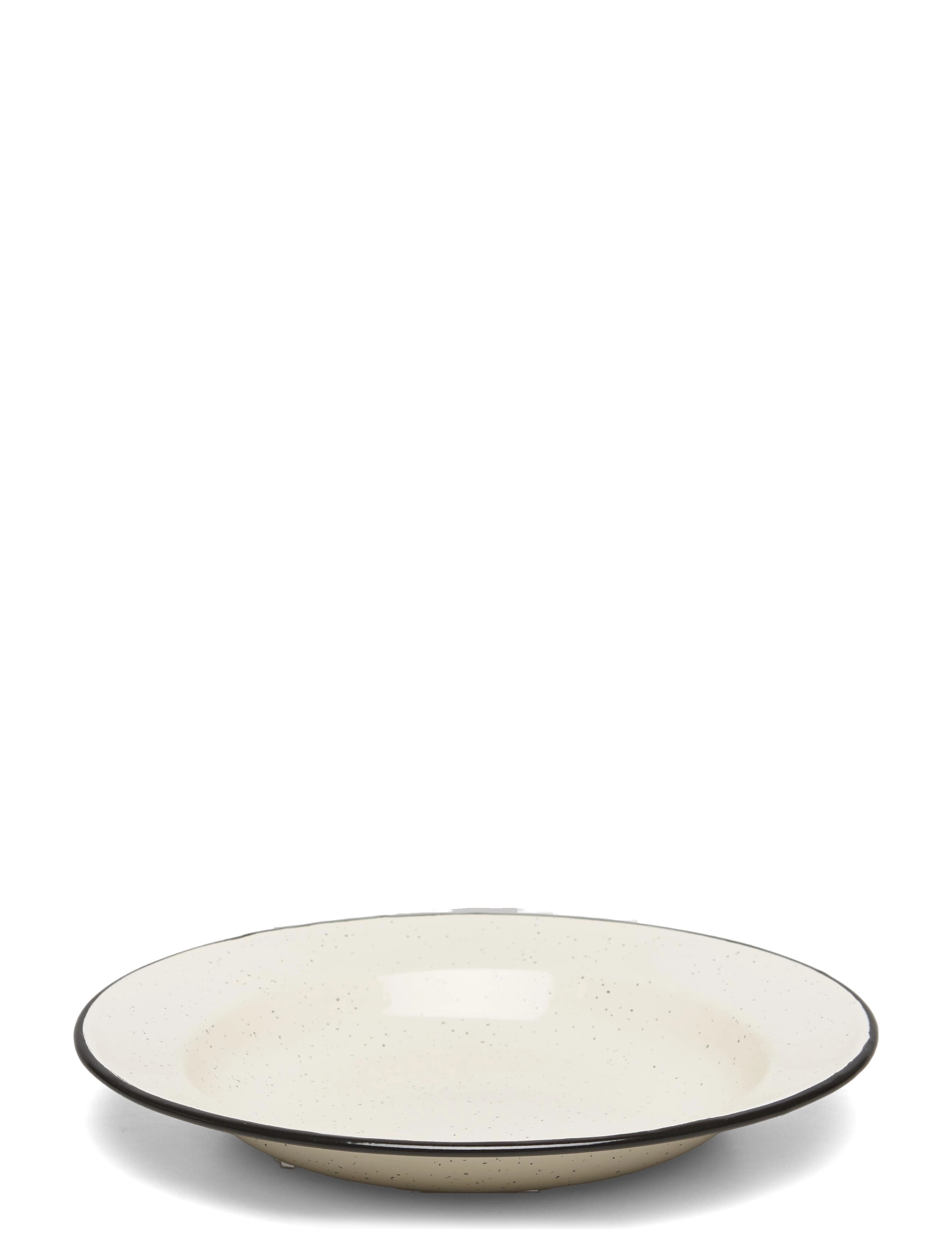 SAGAFORM Doris Emaljeplade Beige - Ø 20 CM - Unisex