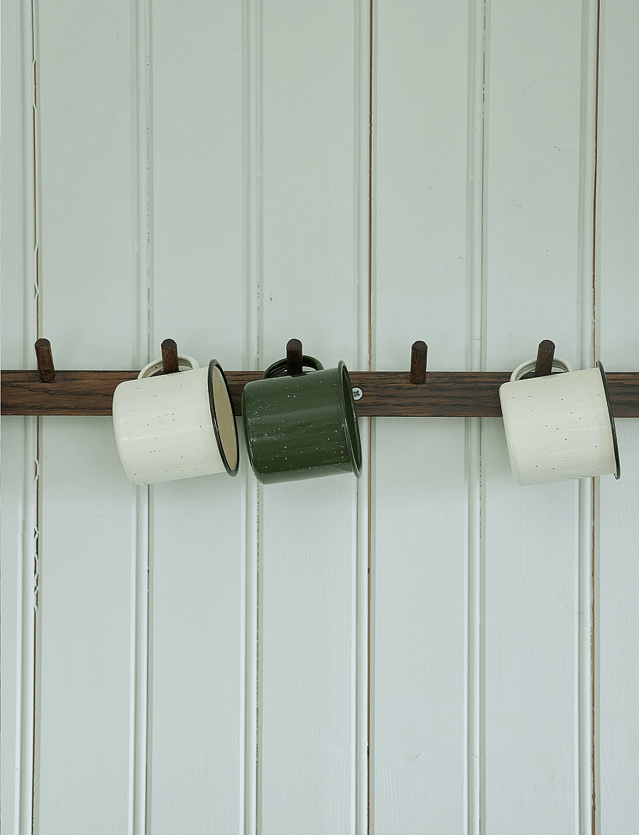 Sagaform - Doris emaljmugg - die niedrigsten preise - green - 2