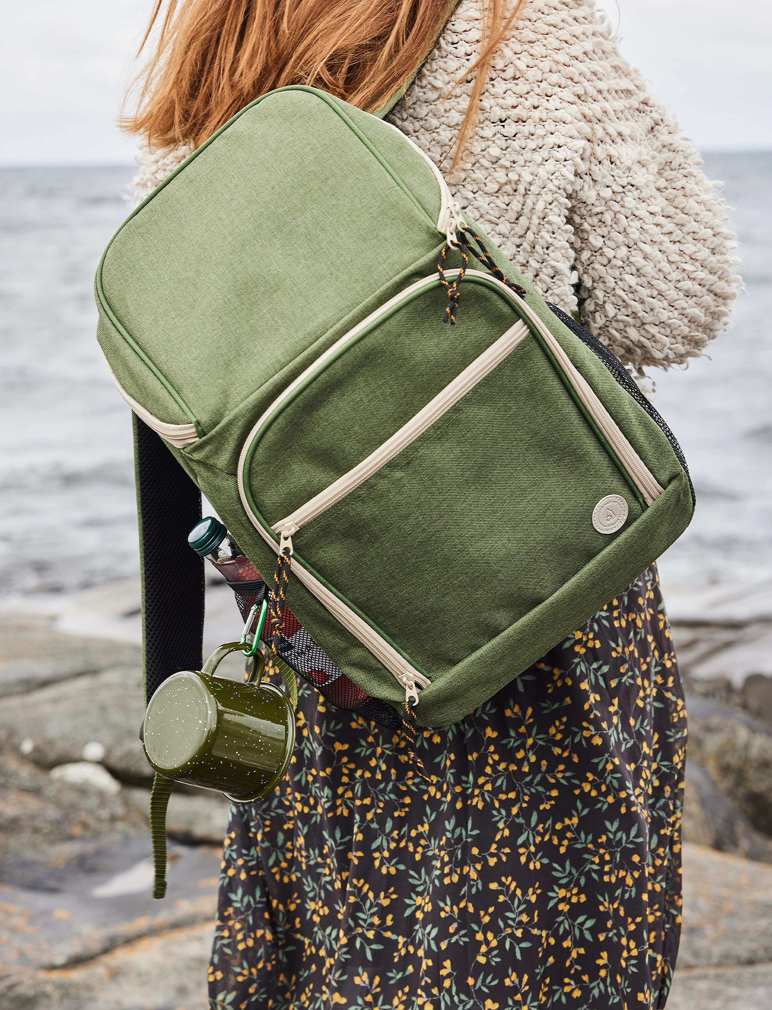 Sagaform - Doris emaljmugg - die niedrigsten preise - green - 3