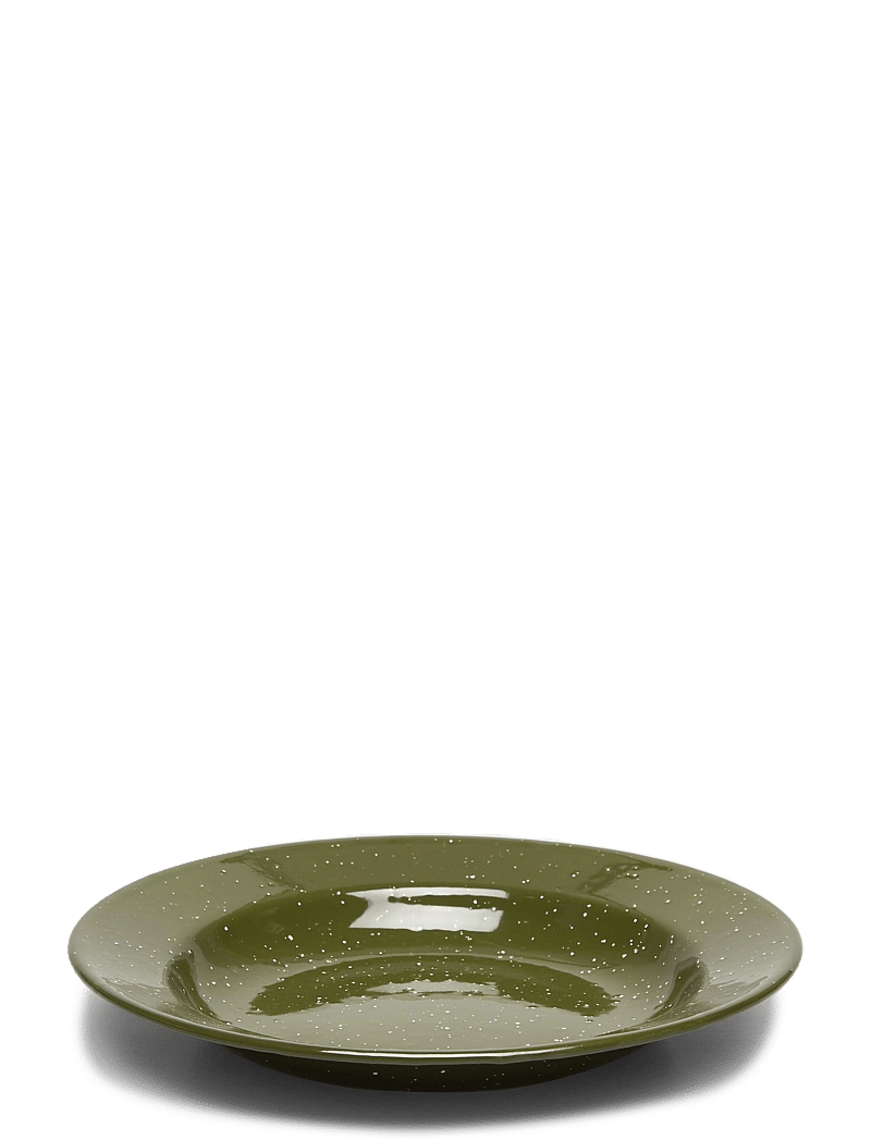 Sagaform - Doris emaljtallrik - osta hinna alusel - green - 0