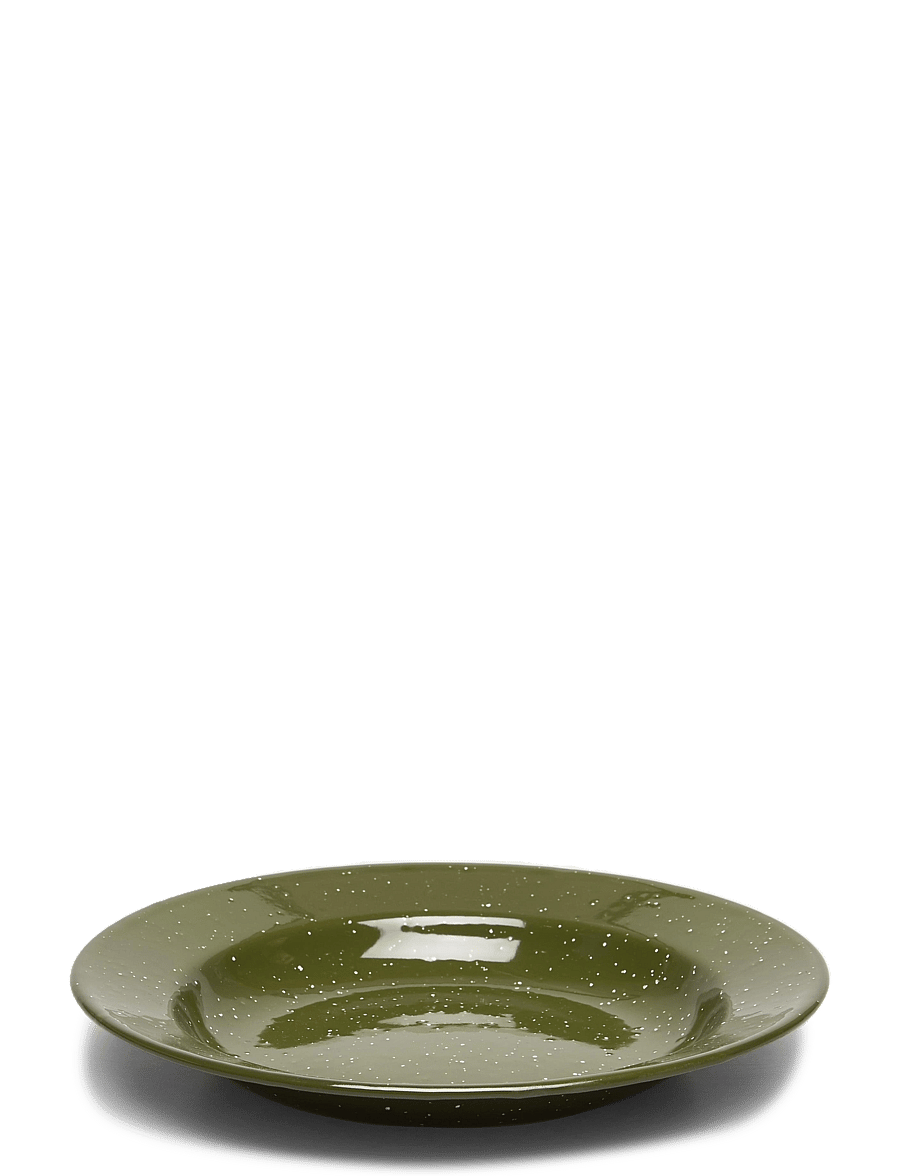 Sagaform - Doris emaljtallrik - madalaimad hinnad - green - 0
