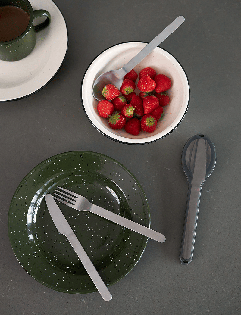 Sagaform - Doris emaljtallrik - osta hinna alusel - green - 2