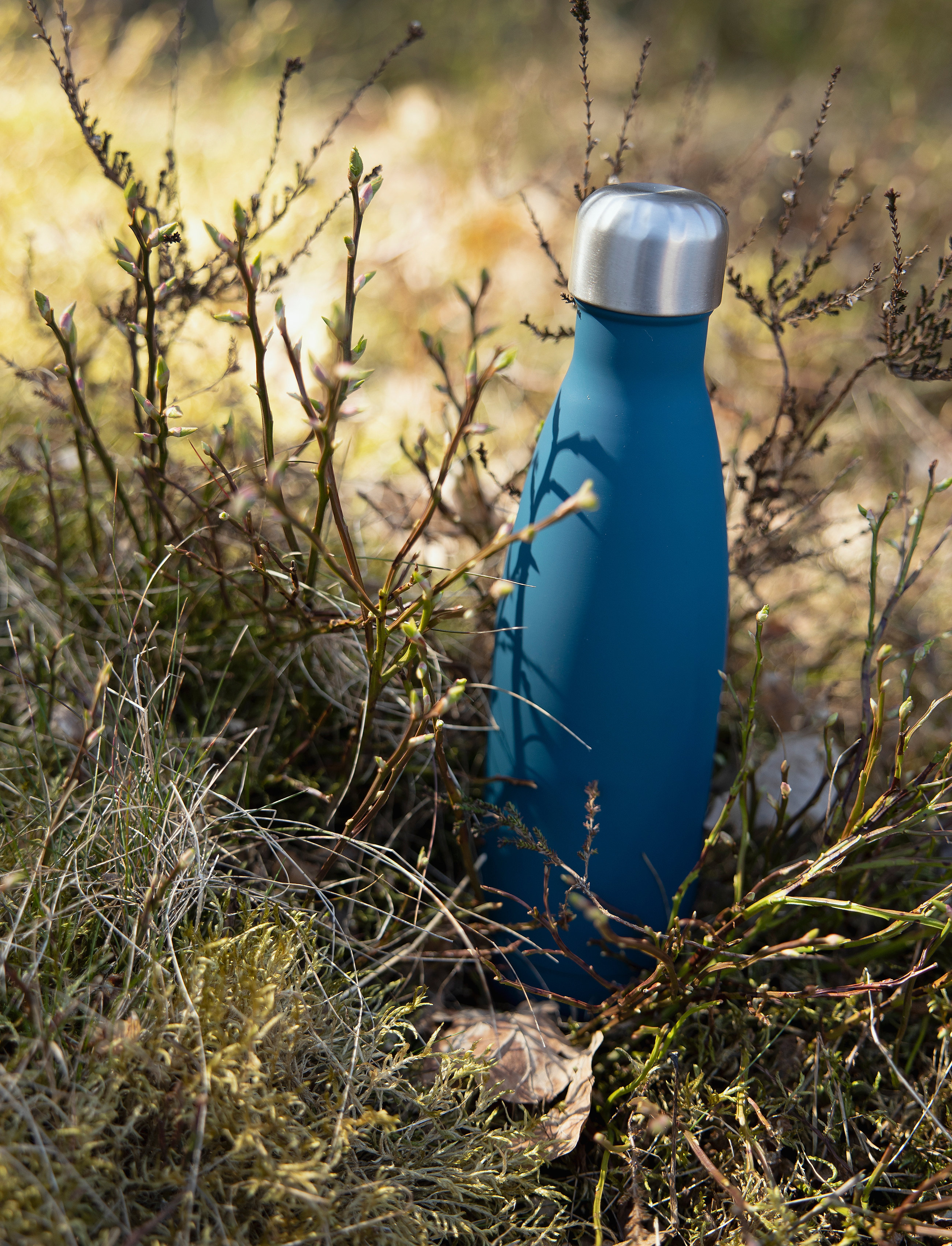 Sagaform Flaske Af Stål, 50 cl, Blue, Køkken > Vandflasker, Unisex