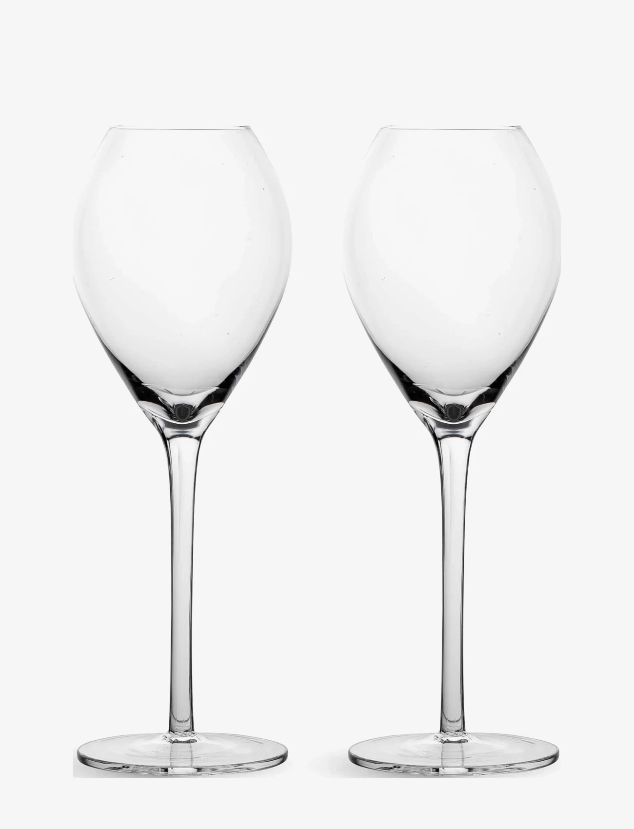 Sagaform - Saga champagne glass, 2-pack - laveste priser - clear - 0