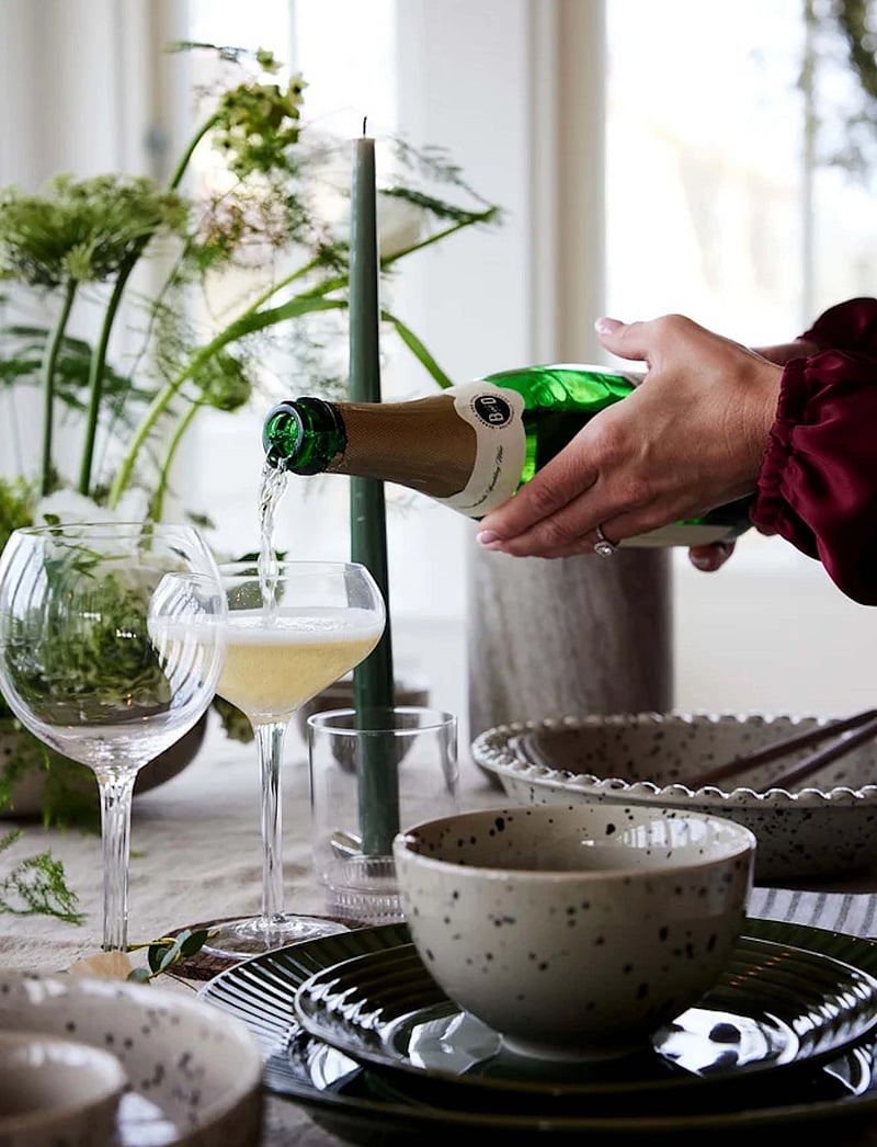 Sagaform - Saga champagne coupe glass, 2-pack - sektgläser - clear - 3