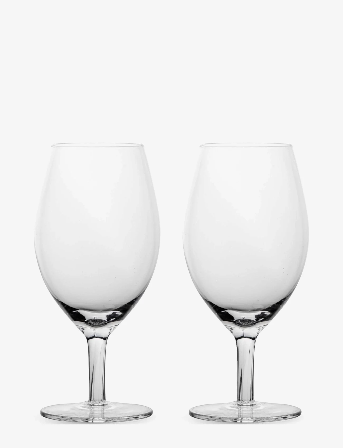 Sagaform - Saga drinking glass, 2-pack - laagste prijzen - clear - 0