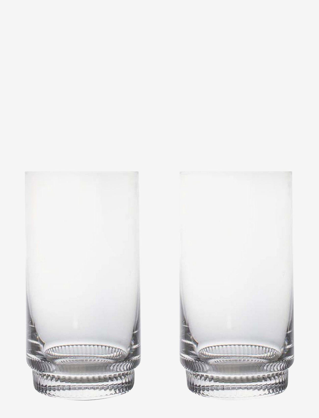Sagaform - Saga tumbler hög, 2-pack - nach preis einkaufen - clear - 0