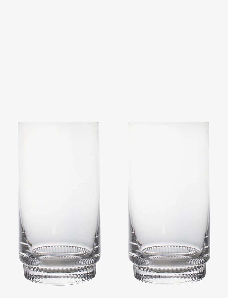 Sagaform - Saga tumbler hög, 2-pack - nach preis einkaufen - clear - 0