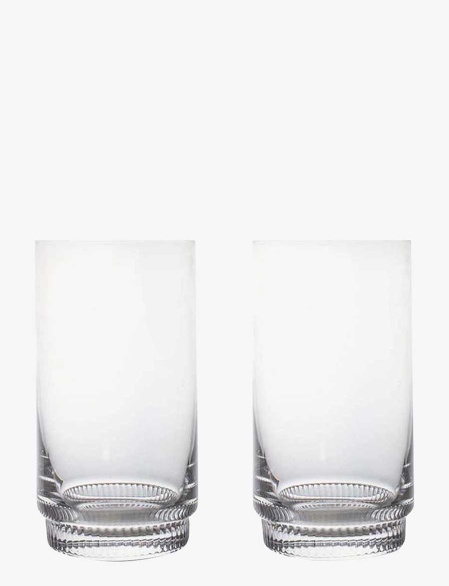 Sagaform - Saga tumbler hög, 2-pack - joogiklaasid - clear - 1