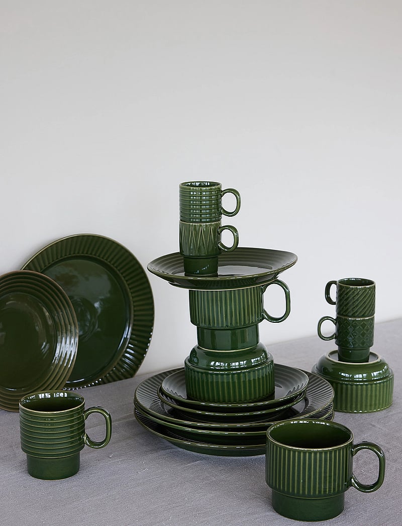 Sagaform - Coffee & More assiett plate - nach preis einkaufen - green - 3