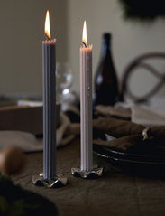 Sagaform - Signe Candleholder 2-pack - candlesticks - silver - 1