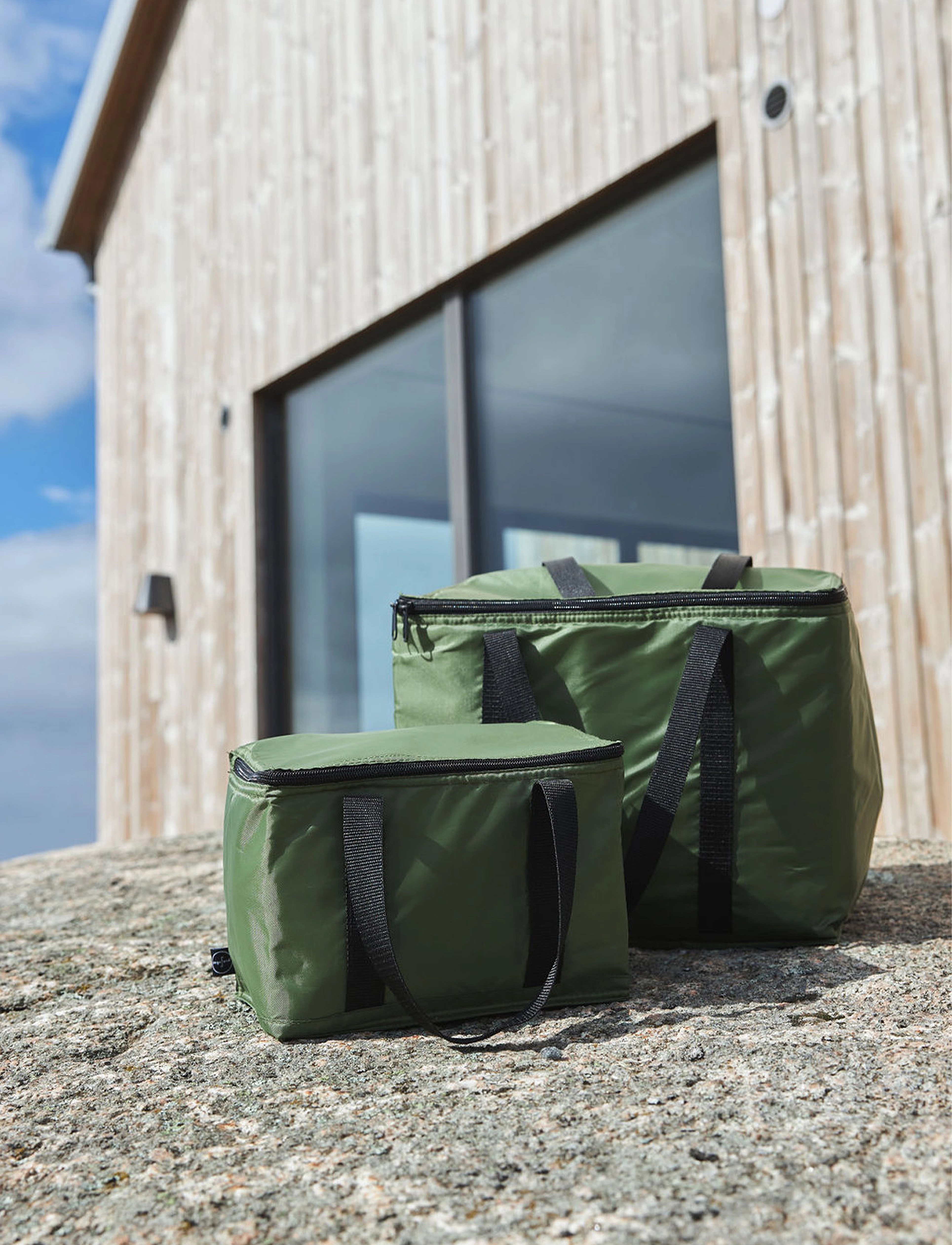 Sagaform Jens' Lille Køletaske, 24X15X17 cm, Outdoor Environment, Grün - Cooling Bags & Picnic Baskets, Homeware