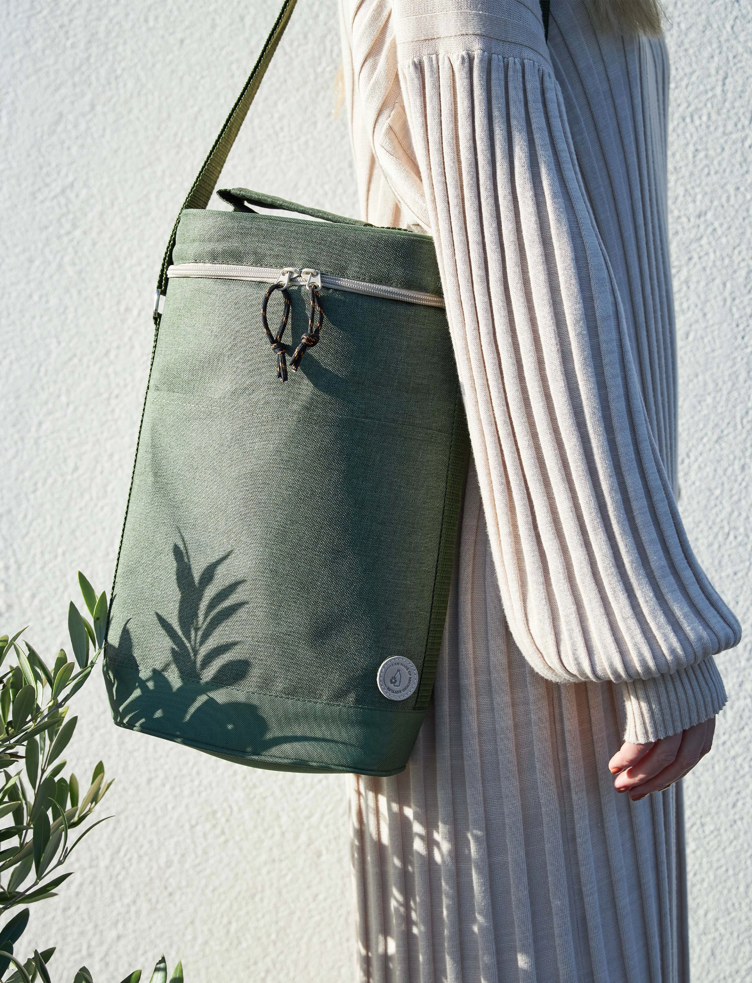Sagaform City Køletaske, Høj, 9 l, Outdoor Environment, Grün - Cooling Bags & Picnic Baskets, Homeware