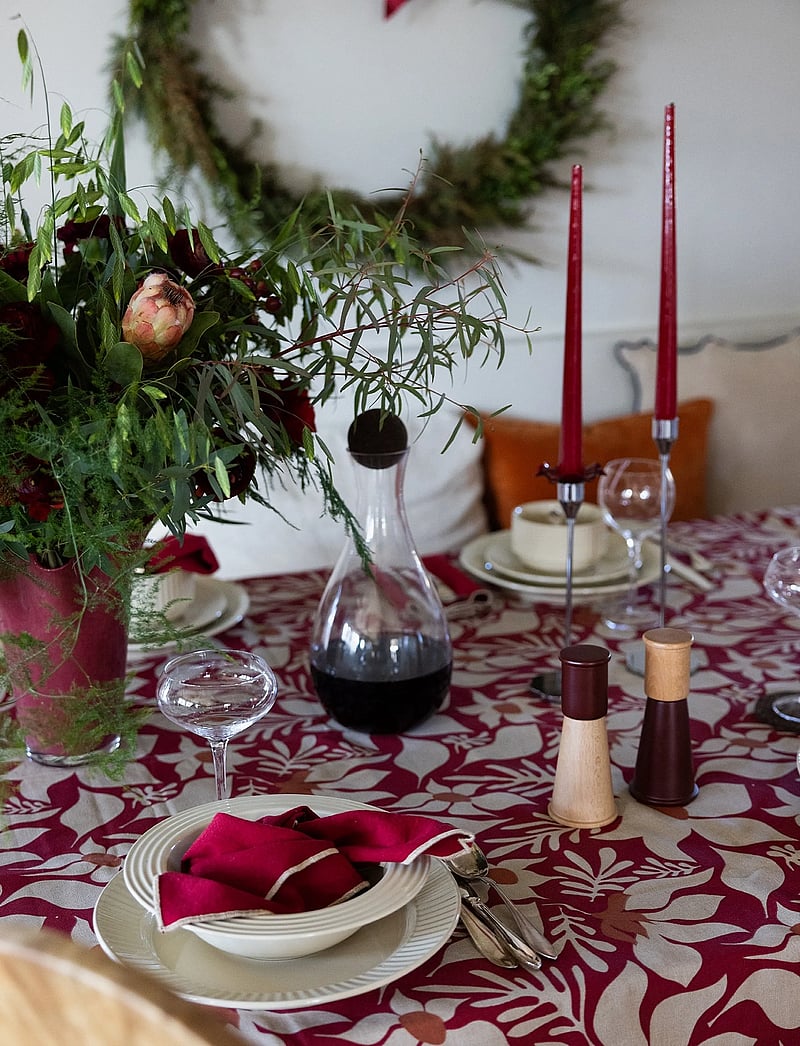 Sagaform - Nature wine carafe with cork stopper - weinkaraffen & dekantierer - klar/mÖrkbrun - 2