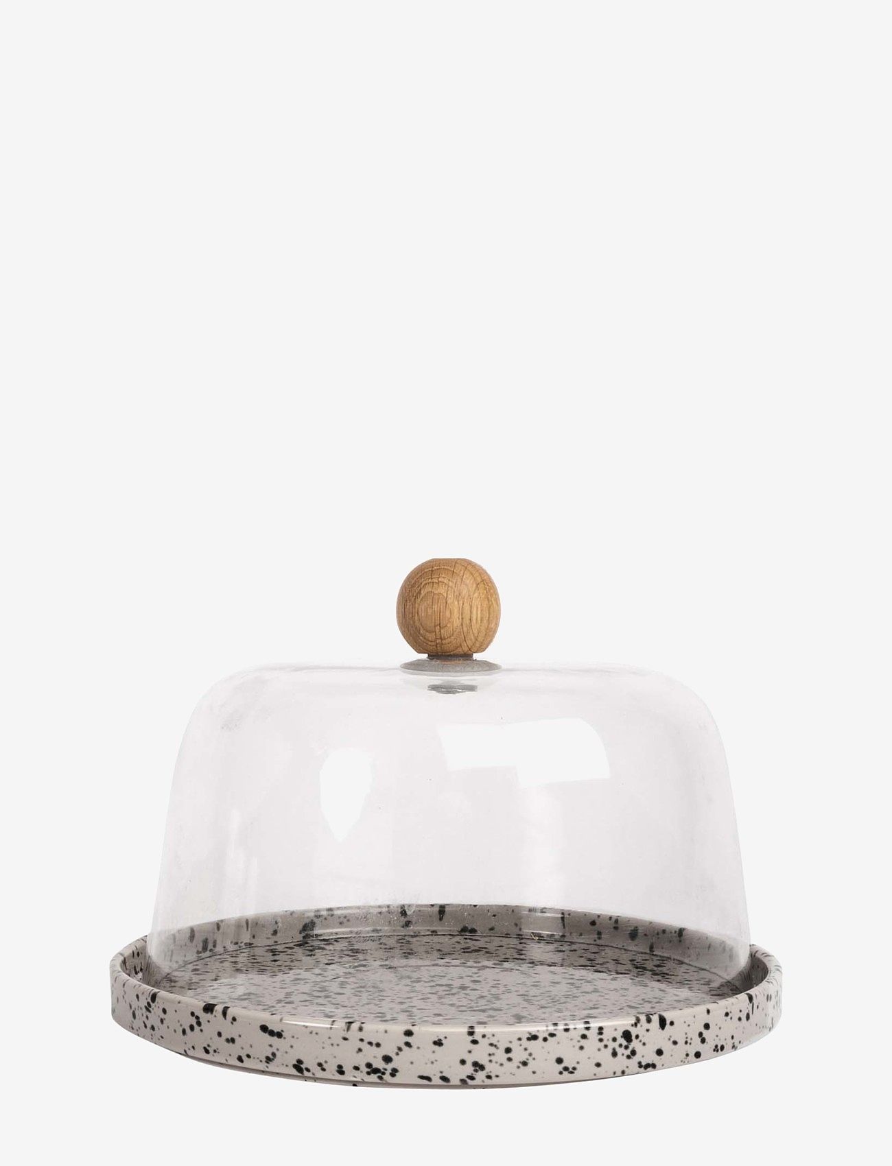 Sagaform - Ditte ostkupa - köp efter pris - grÅ/svart - 0