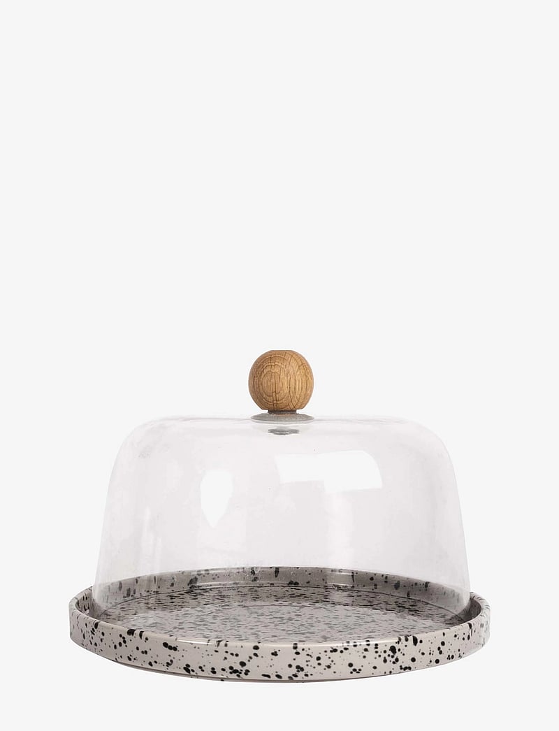 Sagaform - Ditte ostkupa - käsedosen - grÅ/svart - 0