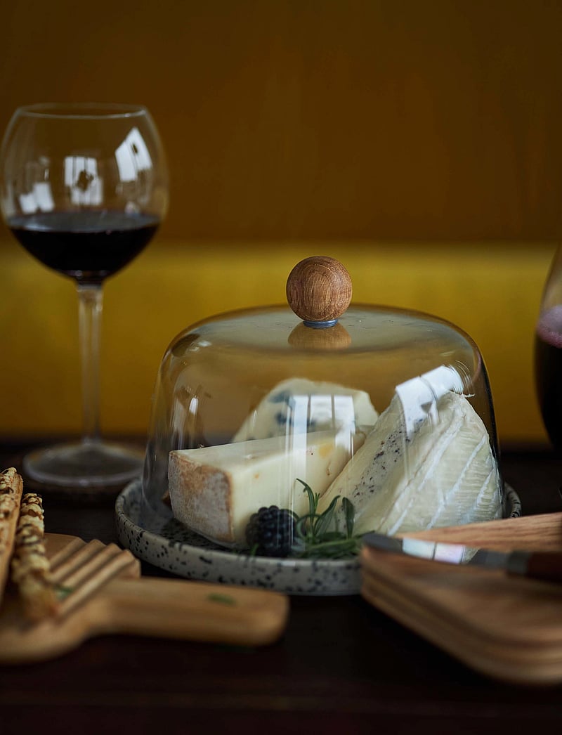 Sagaform - Ditte ostkupa - käsedosen - grÅ/svart - 2