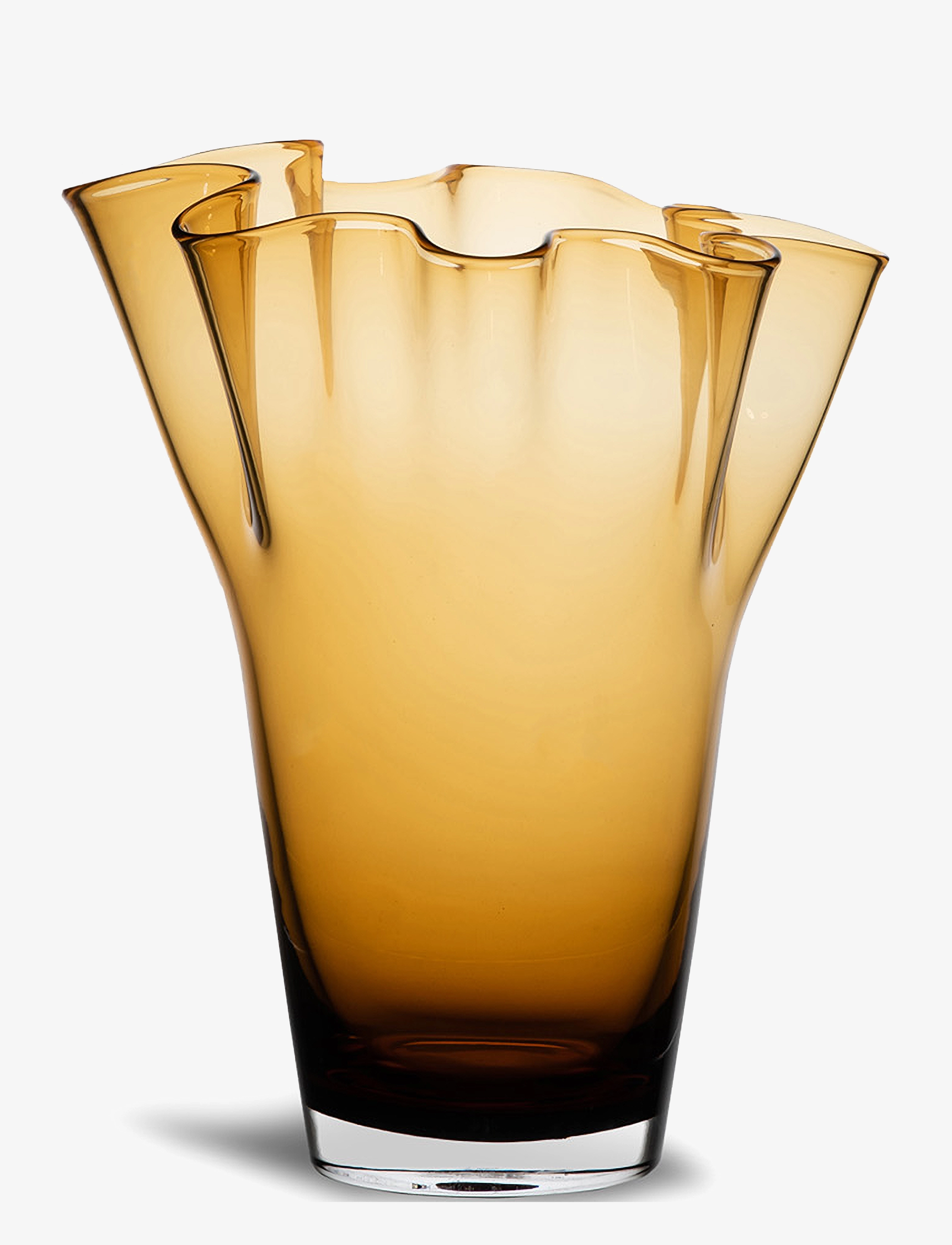SAGAFORM Vase Viva Gelb - H24.5CM - Unisex