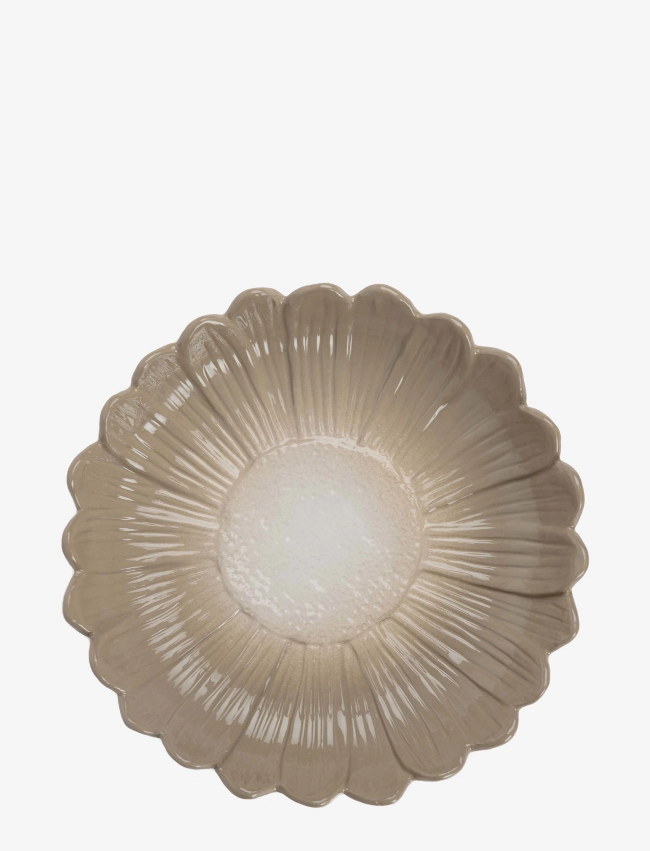 SAGAFORM Dagny Deep Plate Medium Beige - One Size - Unisex