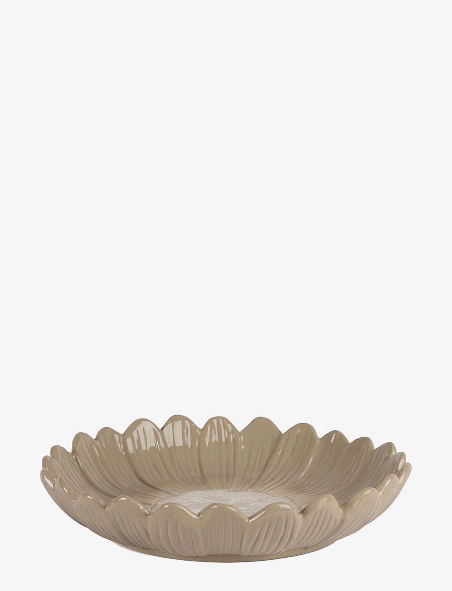 Sagaform - Dagny deep plate medium - geburtstagsgeschenke - beige - 1
