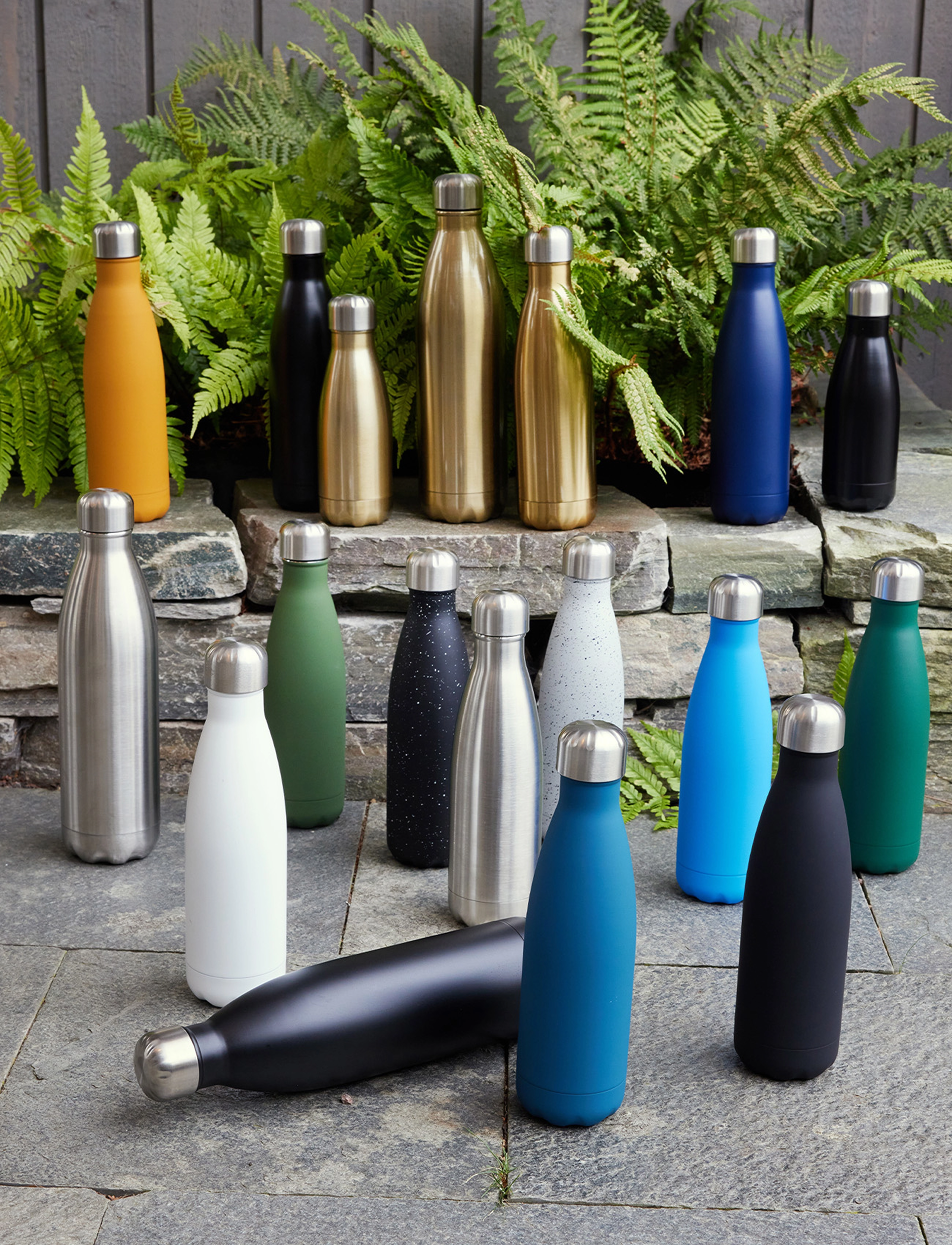 Sagaform Nils Steel Bottle, One Size, Accessories, Marineblau - Water Bottles, Frauen