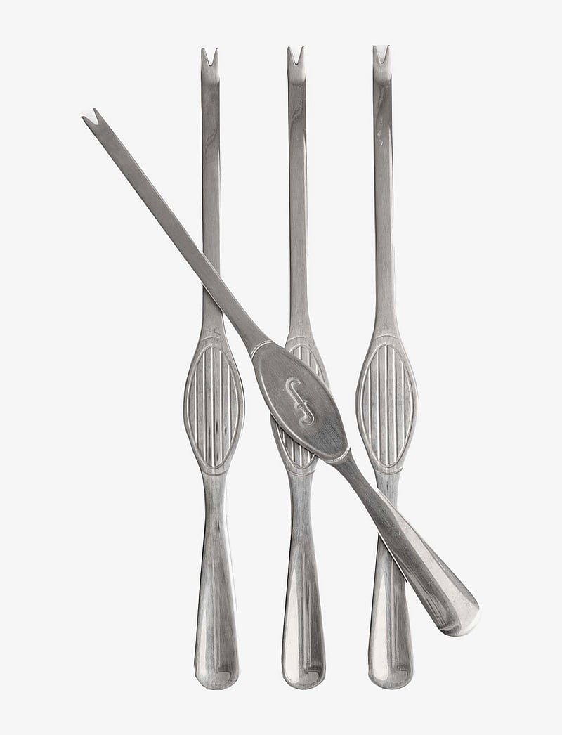 Sagaform - Sivan seafood cracker 4 pcs Set - osta hinna alusel - silver - 0