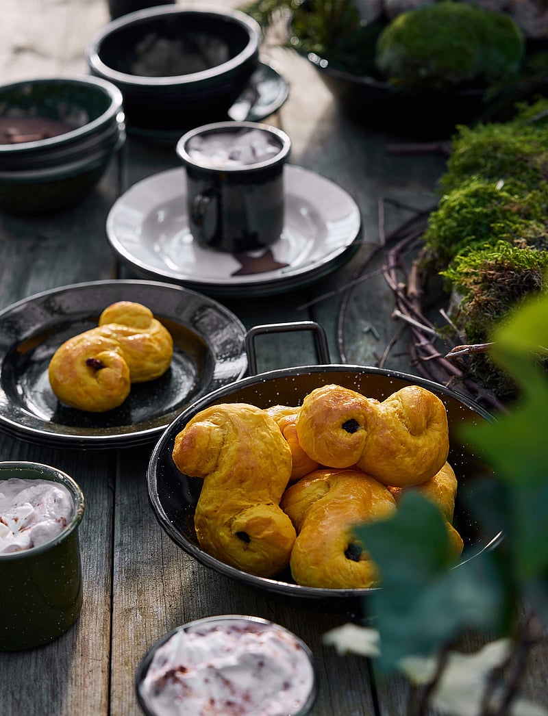 Sagaform - Doris enamel mug - black - 1