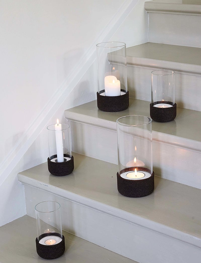 Sagaform - Dante lantern small - dark brown - 1