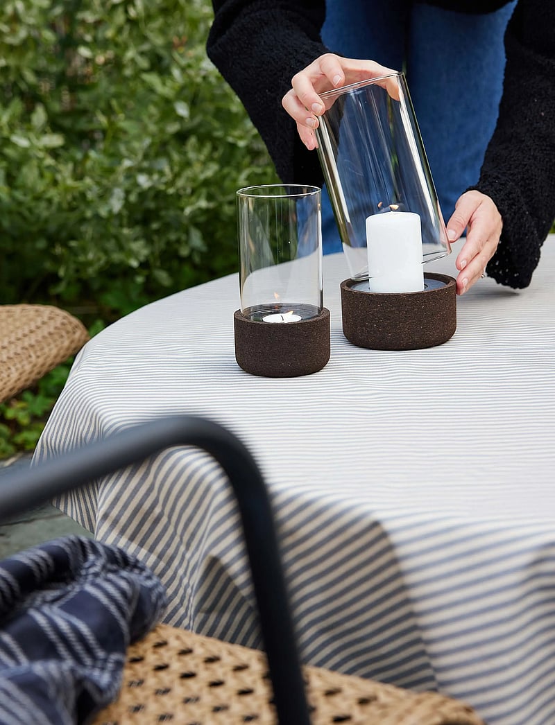 Sagaform - Dante lantern small - dark brown - 4