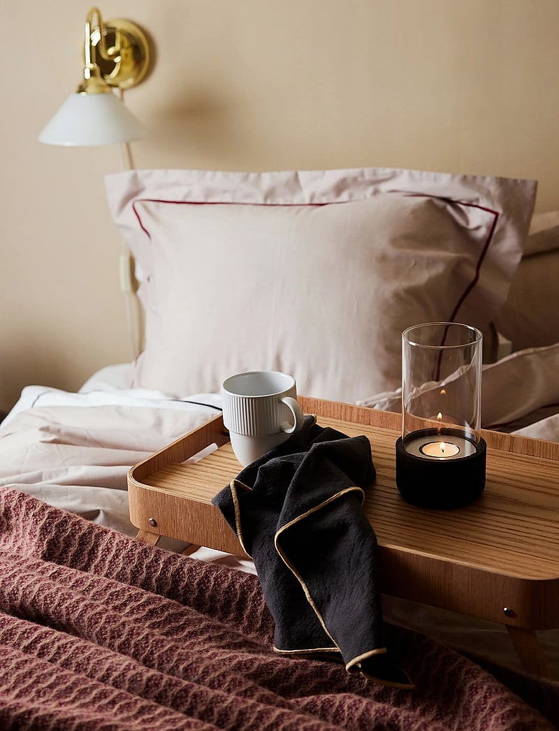 Sagaform - Hanna bed tray - bakkar - brown - 0