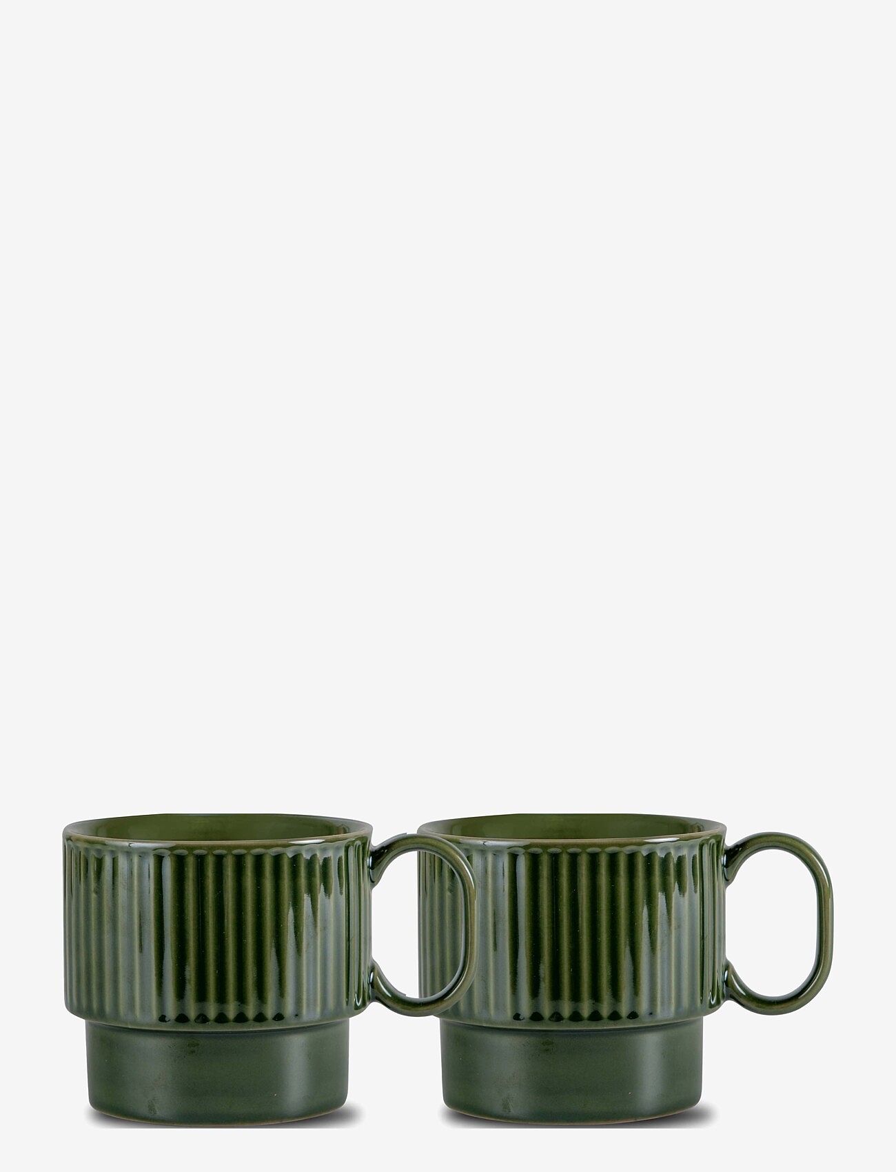 Sagaform - Coffee & More tea mug, 2-pcs - osta hinna alusel - green - 0