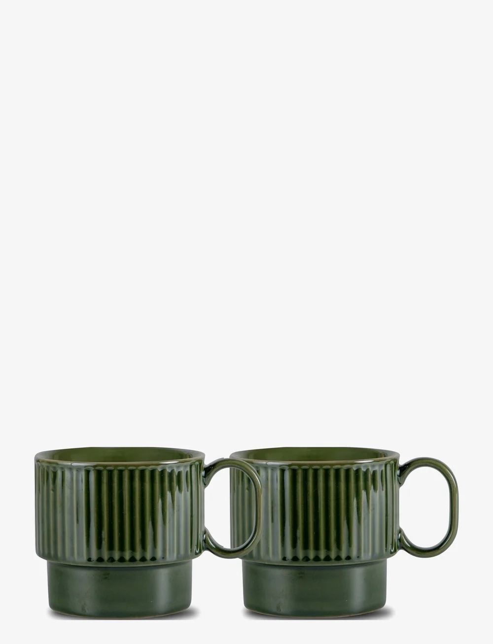 Sagaform - Coffee & More tea mug, 2-pcs - nach preis einkaufen - green - 0