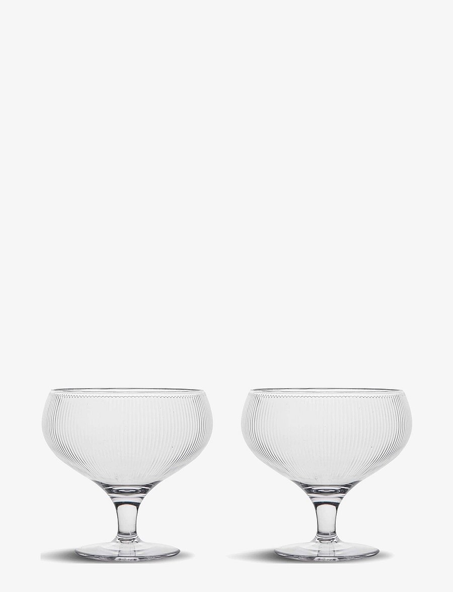 Sagaform - Billi coupe glass - RPET plastic - sektgläser - clear - 1