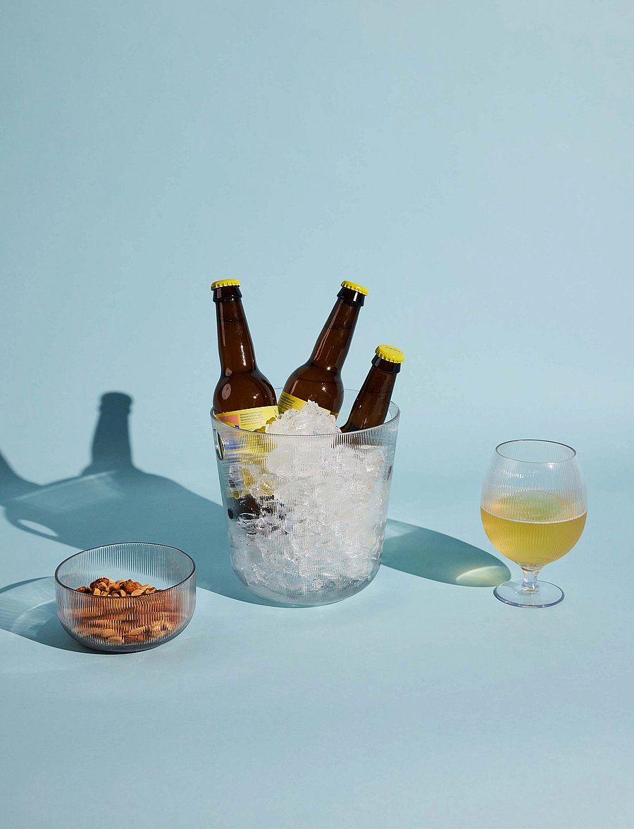 Sagaform - Billi beer glass - RPET plastic - Õlleklaasid - clear - 5