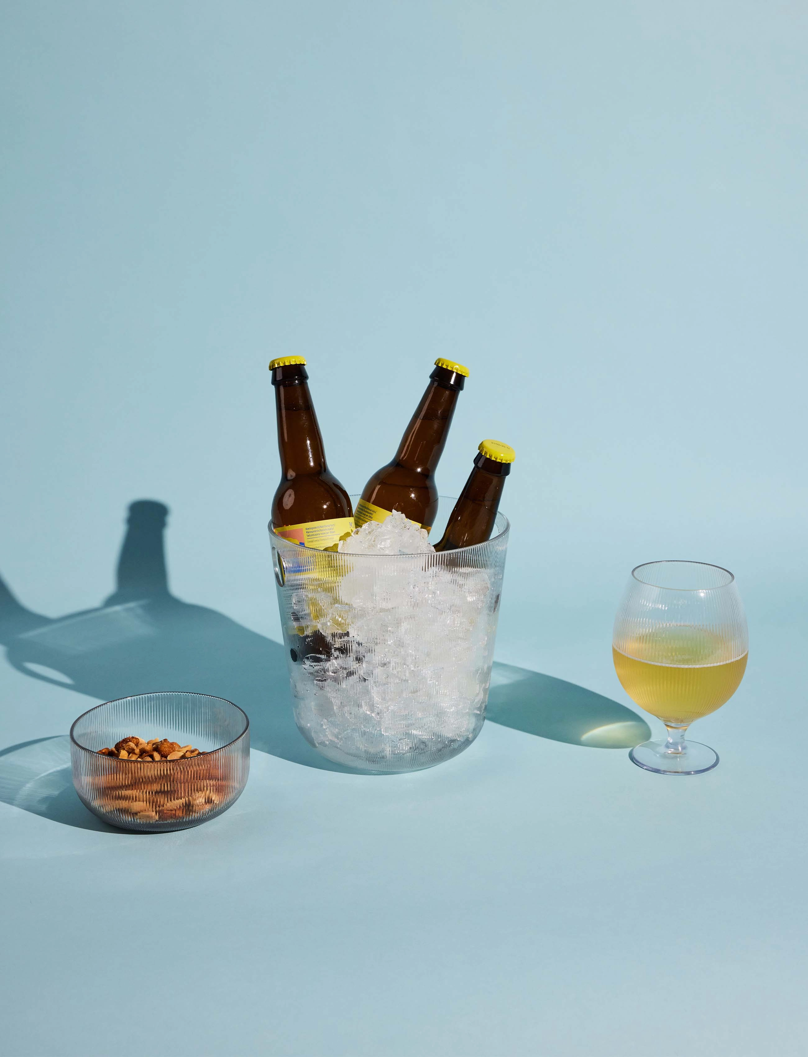 Sagaform - Billi wine cooler Clear - RPET plastic - madalaimad hinnad - clear - 5