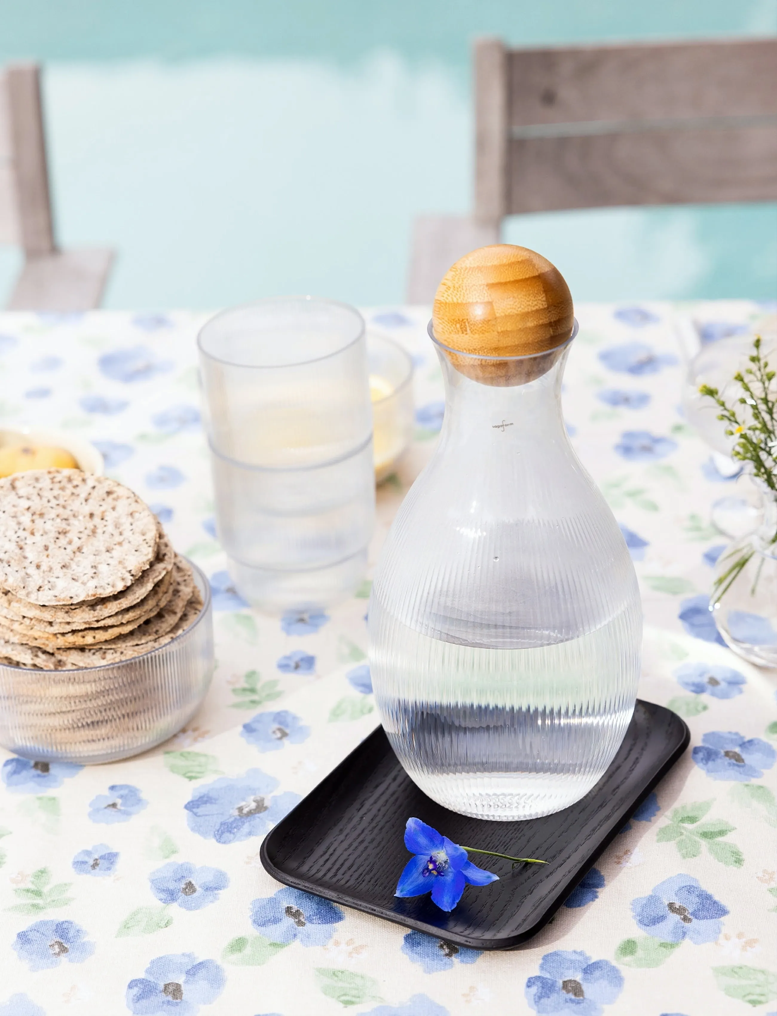 Sagaform Billi-Karaffel Af Rpet, 1.4 l, Jugs & Carafes, Nackt - Water Carafes Jugs, Homeware