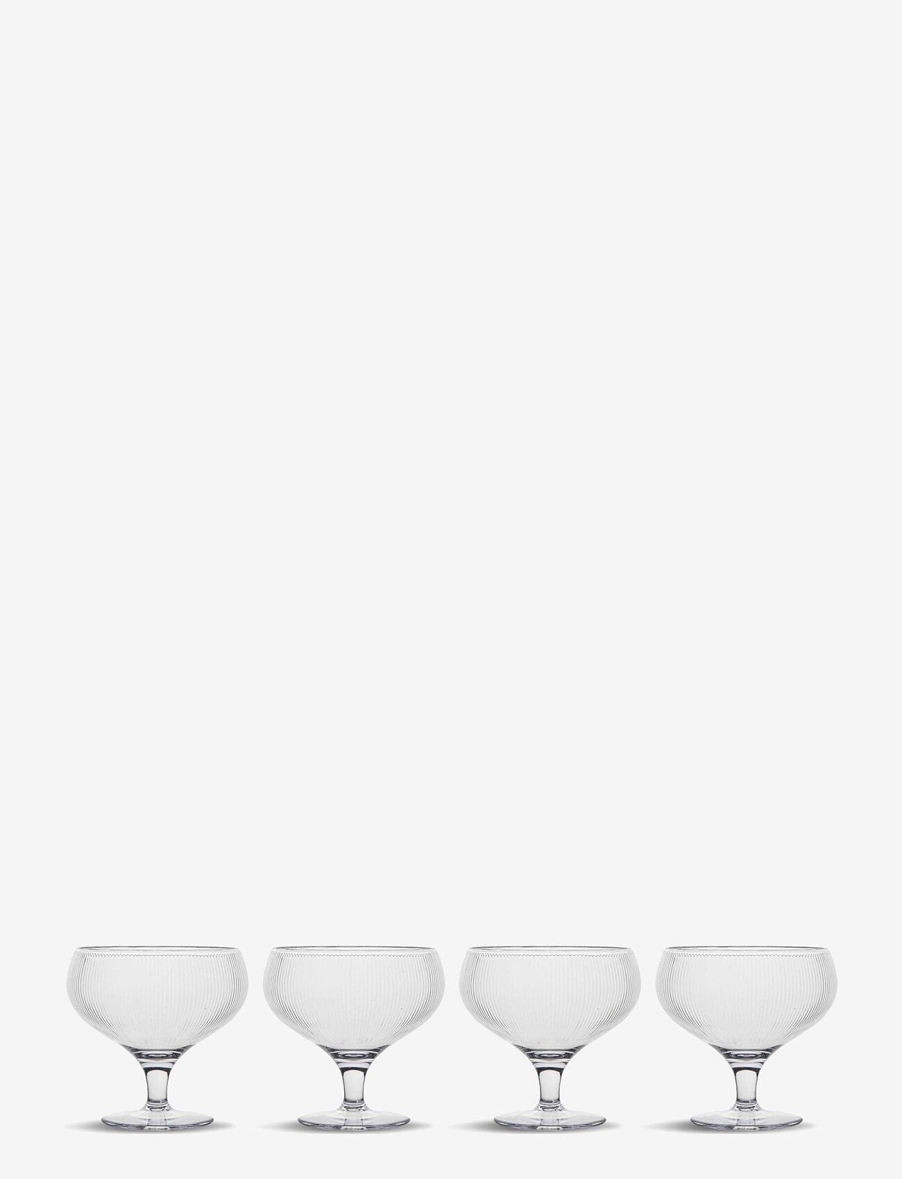 Sagaform - Billi coupe glass - RPET plastic - shop by price - clear - 0