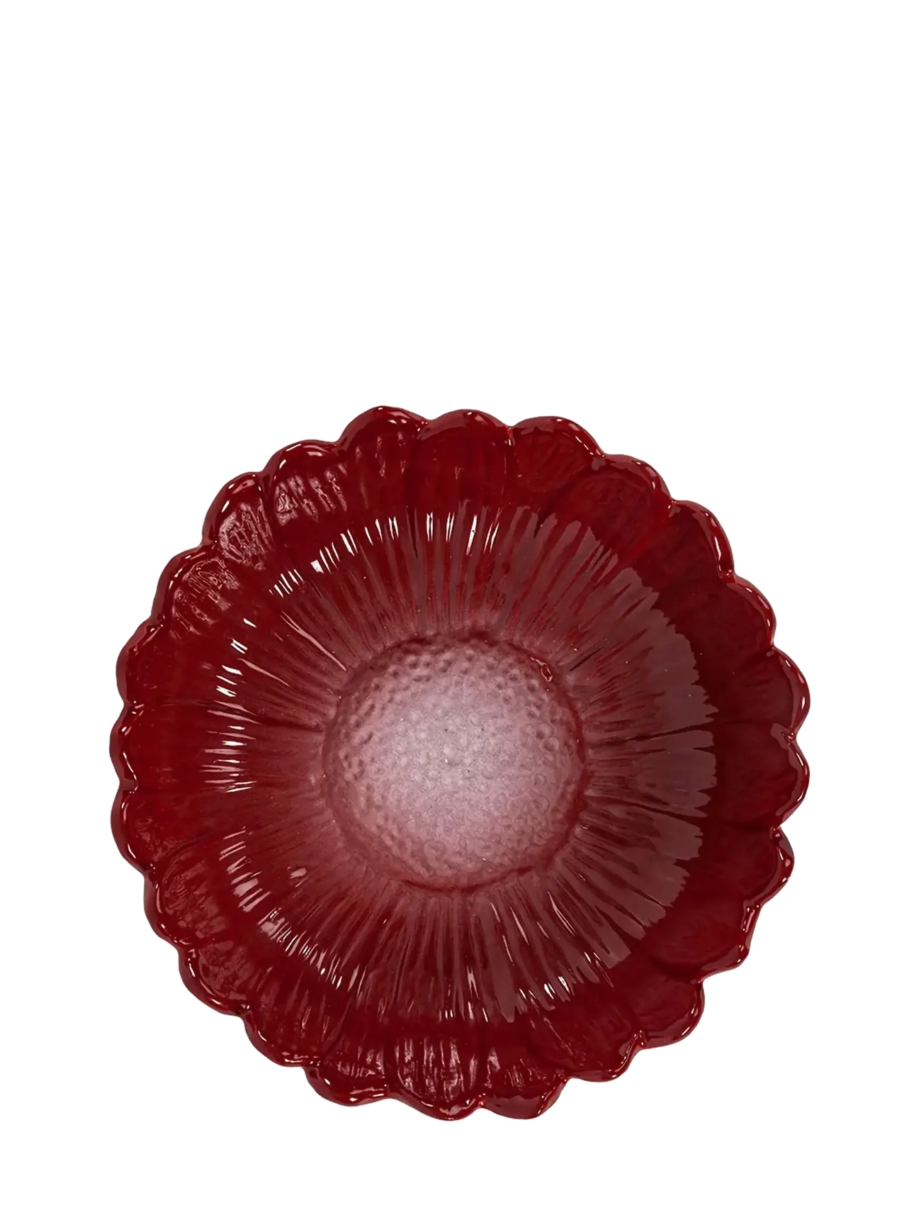 Dagny deep plate small - BORDEAUX