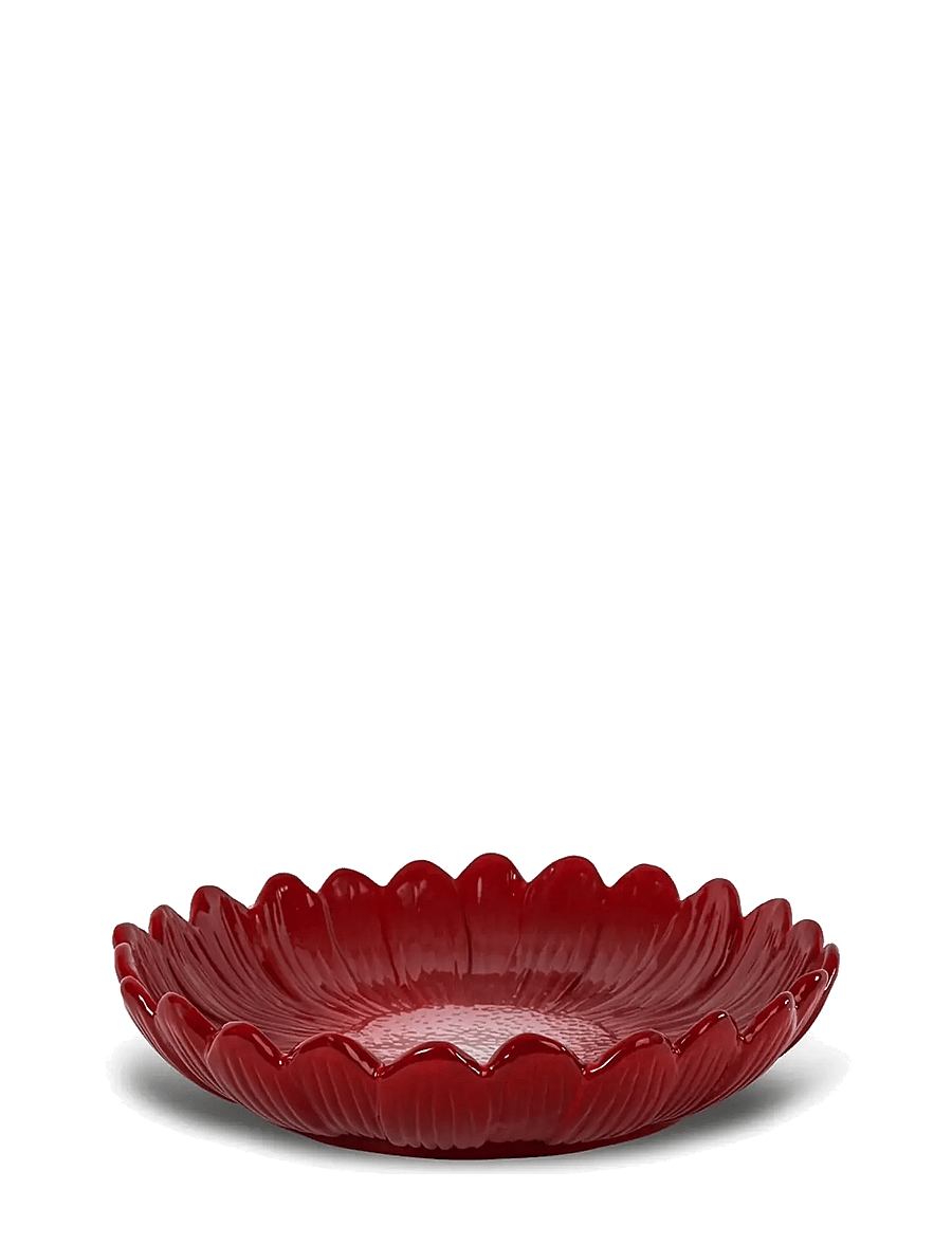 Sagaform - Dagny deep plate small - servierschalen - bordeaux - 2