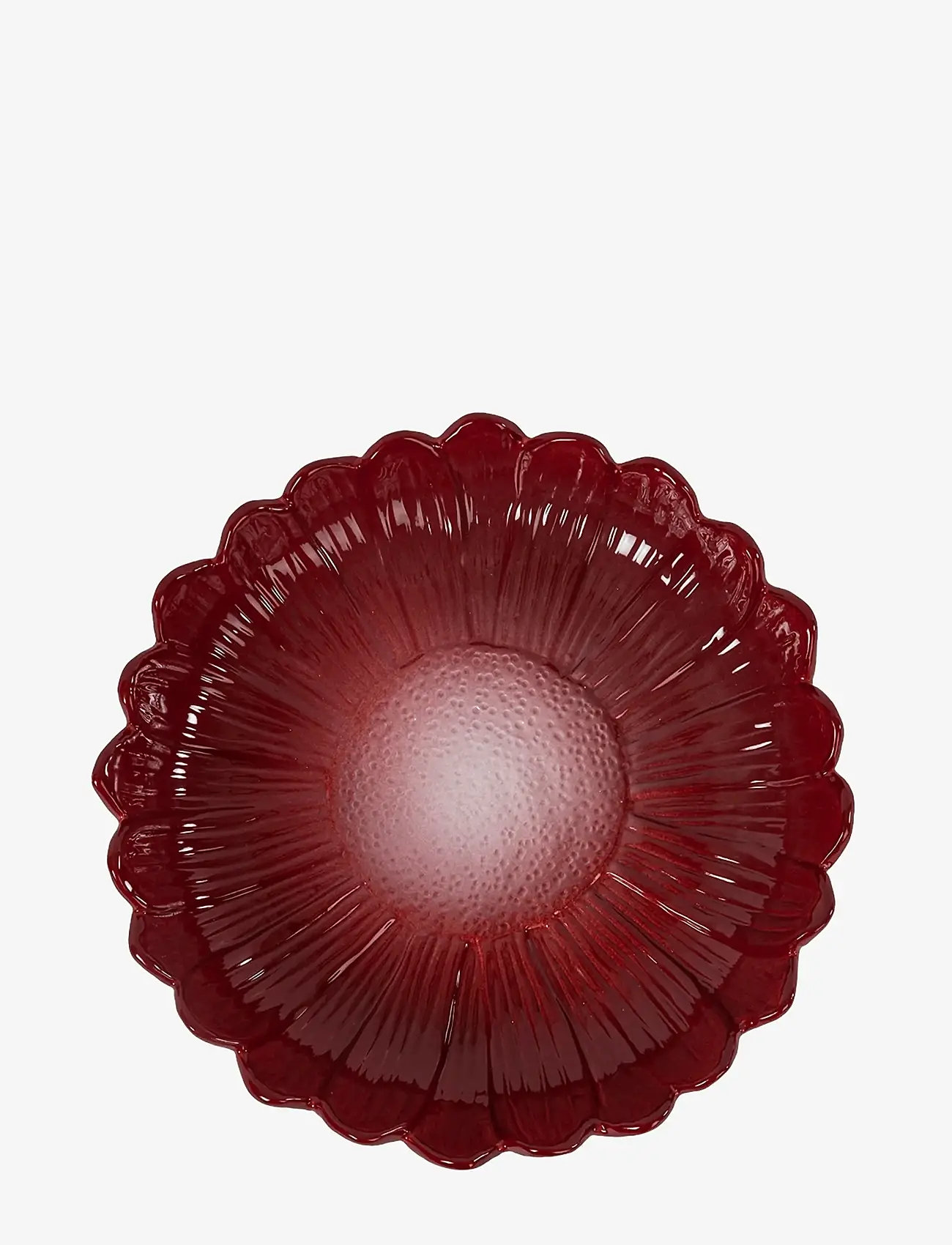 Sagaform - Dagny deep plate medium - serverings- & anretningsfade - bordeaux - 0