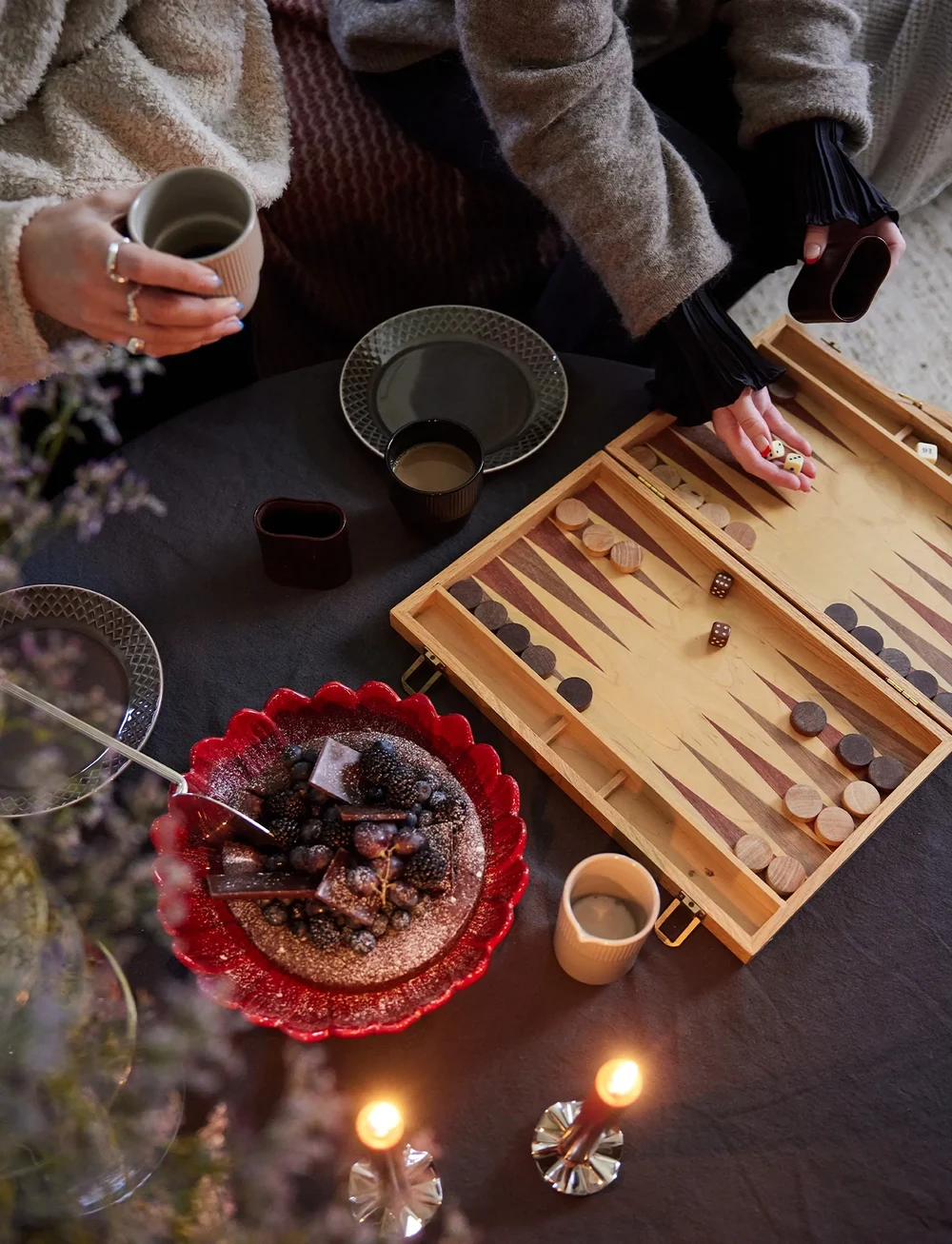 Sagaform - Dagny djupt fat medium - köp efter pris - bordeaux - 4