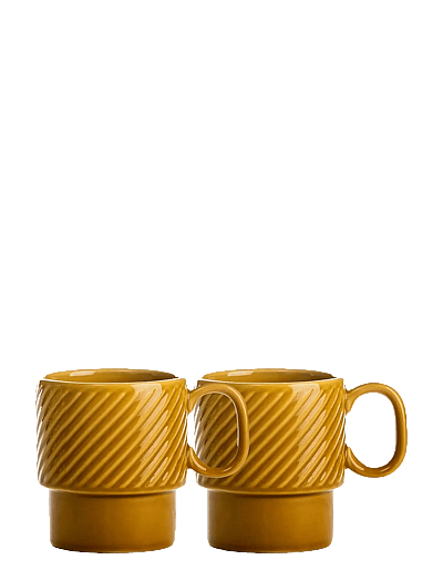 Sagaform Coffee & More coffee mug, 2-pcs - Astiat - YELLOW / yellow