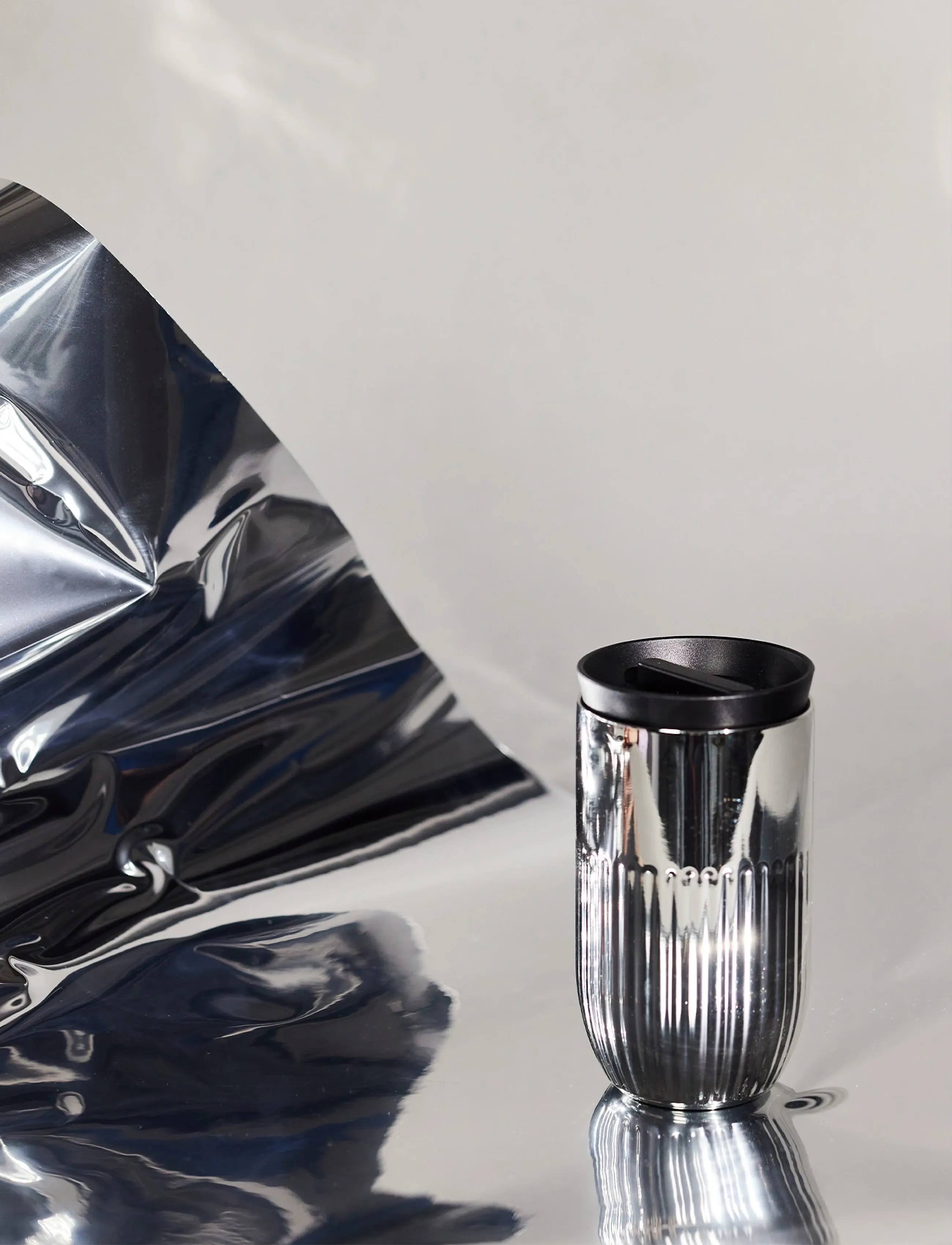 Sagaform - Tova termosmugg - termokoppar - silver - 2