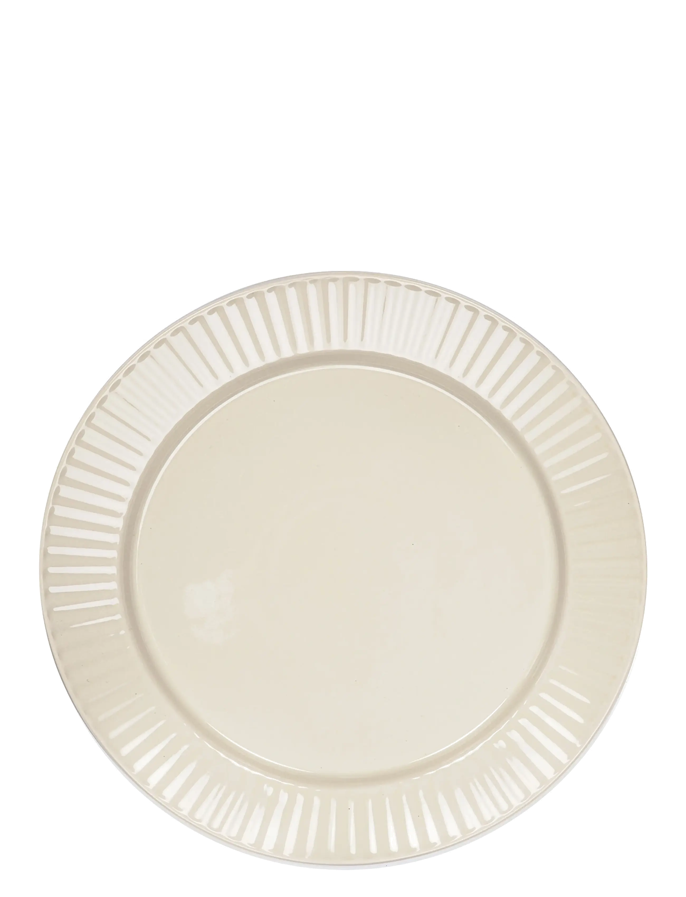 Sagaform Coffee & More-Tallerken, Small Plade, Creme, Str: Ø 27.5 CM